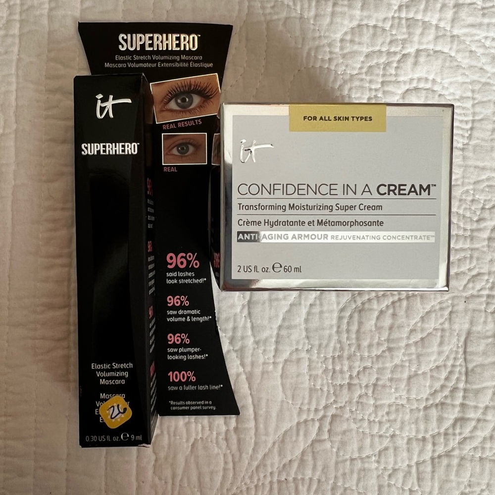 IT Cosmetics Bundle - Moisturizer and Mascara